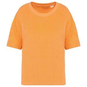 Native Spirit Womens/Ladies Terrycloth T-Shirt / Apricot